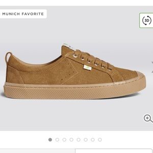 OCA LOW ALL CAMEL SUEDE SNEAKER size 9